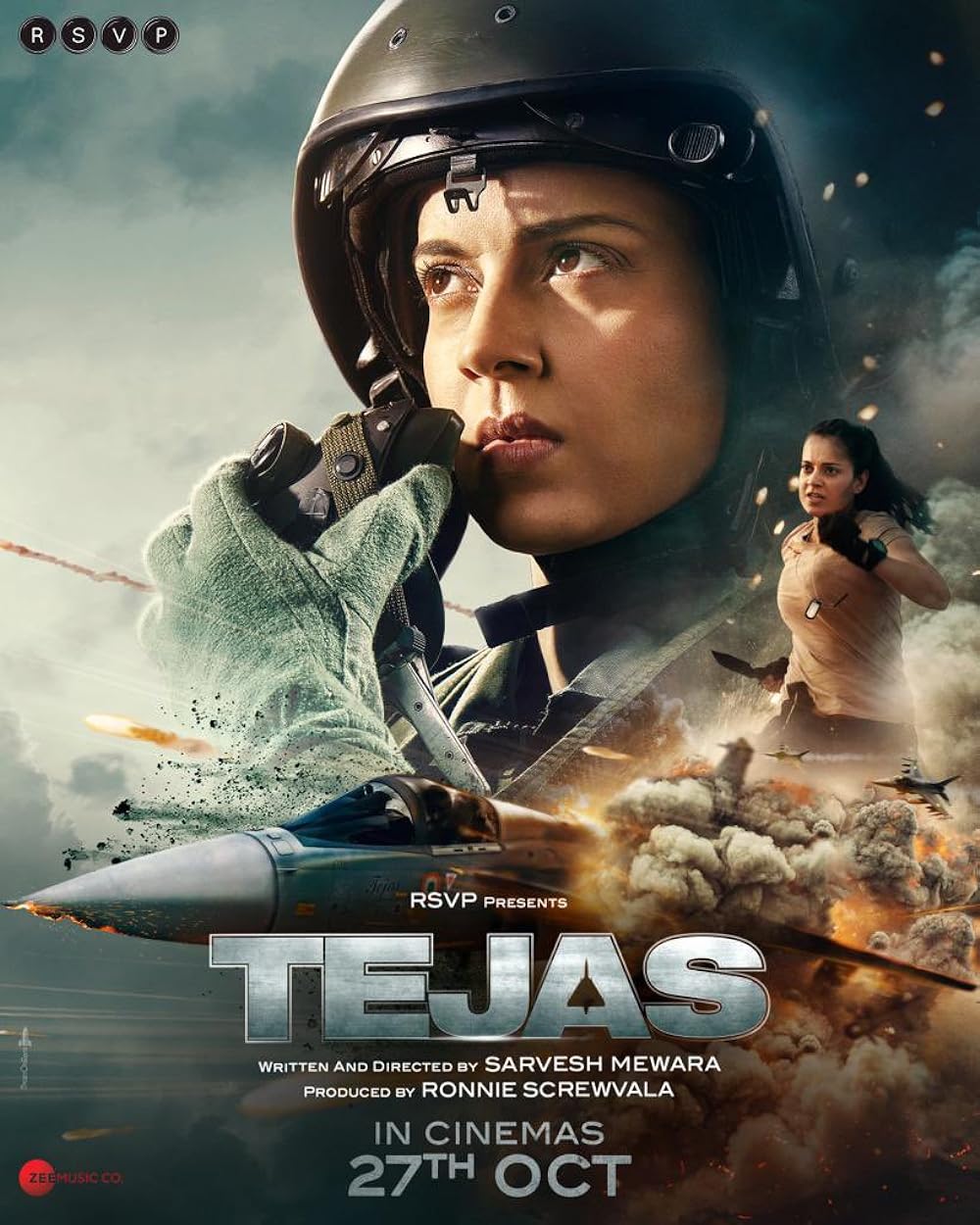 Tejas (2023) Movie Poster