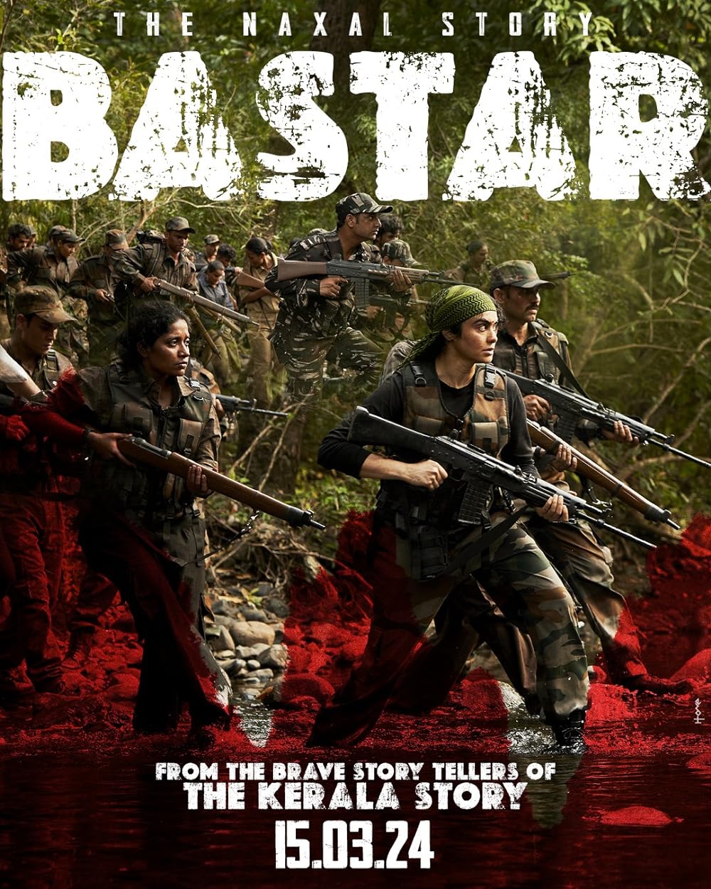 Bastar The Naxal Story (2024) Movie Poster